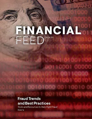 Financial feed cover page